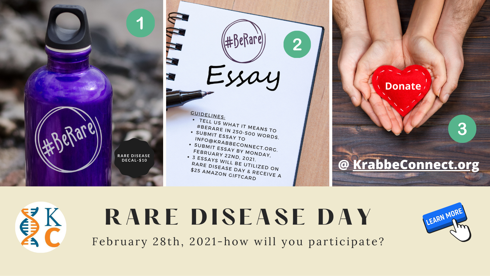 Rare Disease Day - KrabbeConnect