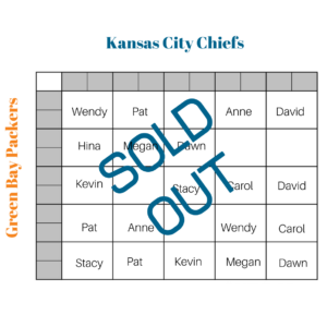 5x5 Square Example - Super Bowl Square - KrabbeConnect 5x5 Square Example - Super Bowl Square - KrabbeConnect