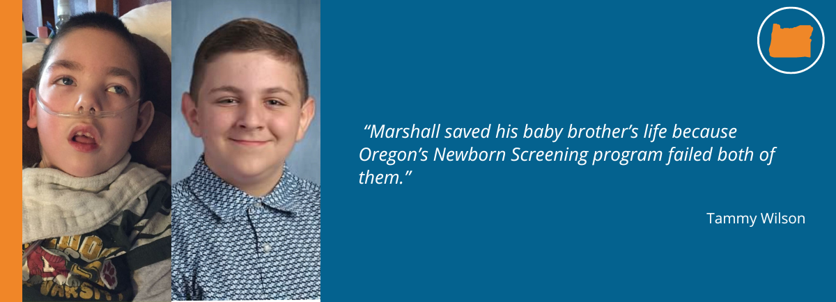 2023-08-14 Oregon Newborn Screening - Header - KrabbeConnect
