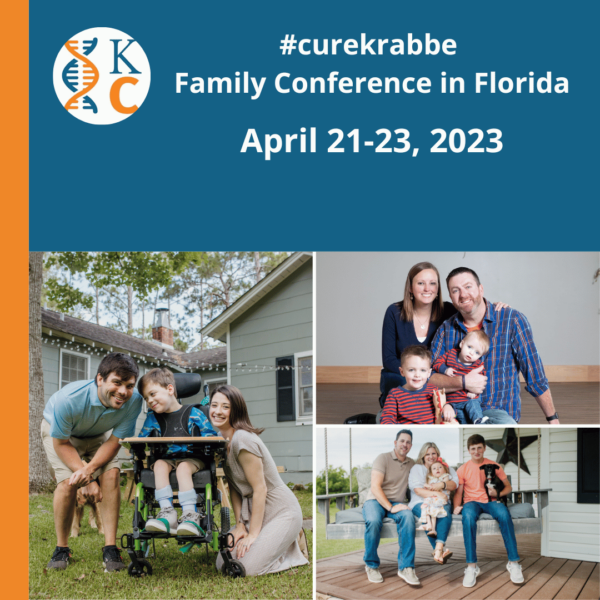 #curekrabbe Family Meeting Small Banner 2023