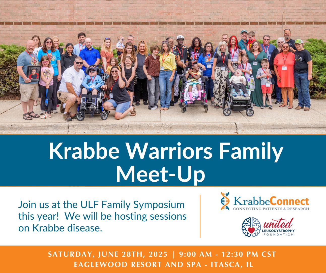 2025 Krabbe Family Warrior Meet-up at the United Leukodystrophy Family Conference - KrabbeConnect - Krabbe Disease Events