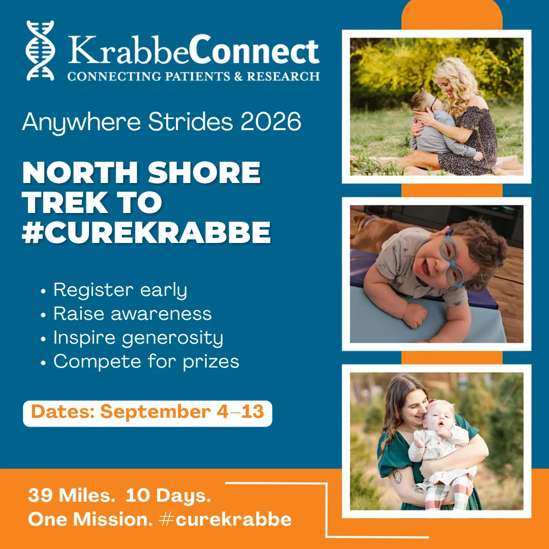 2026 Anywhere Strides North Shore Trek to #curekrabbe! - KrabbeConnect - Krabbe Disease Events